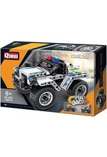 QIHUI QIH05805 TECH BRICKS PULL BACK POLICE CAR 199 PCS