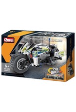QIHUI QIH05806 TECH BRICKS PULL BACK MOTORCYCLE 193PCS