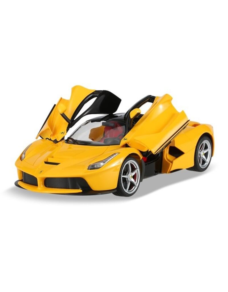 RASTAR RA50100Y 1/14 SCALE FERRARI LAFERRARI: YELLOW