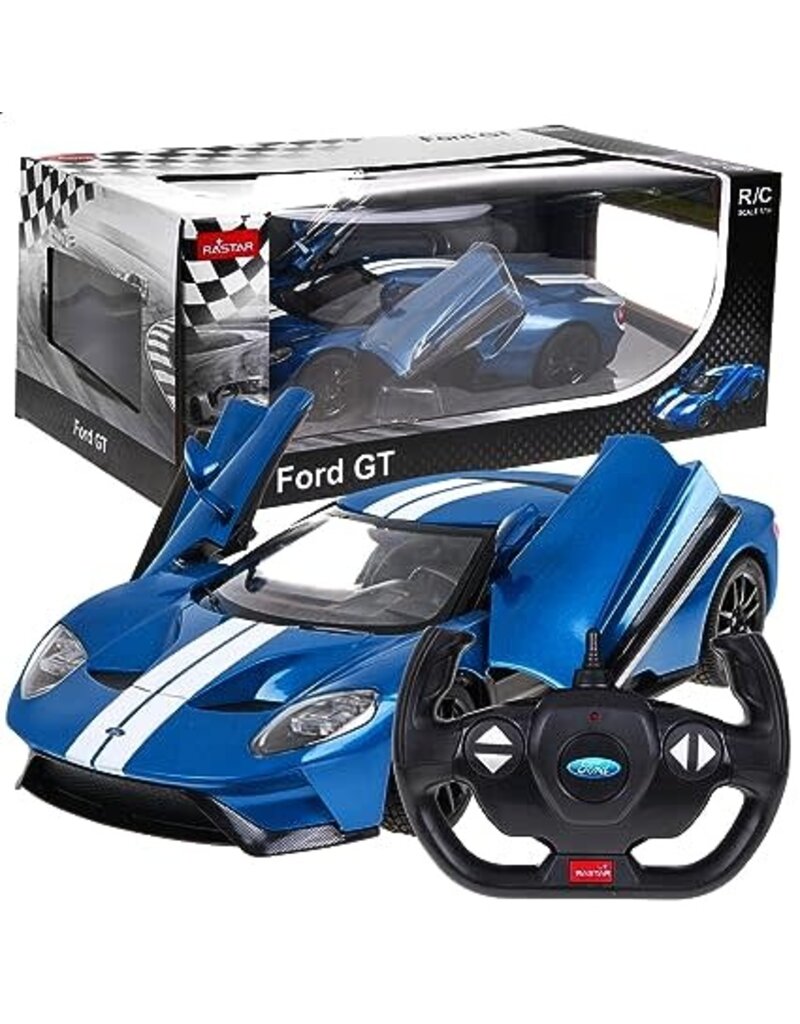 RASTAR RA78100B 1/14 SCALE FORD GT: BLUE