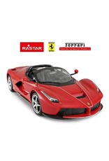 RASTAR RA75800R 1/14 SCALE FERRARI LAFERRARI APERTA: RED