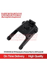 VITAVON VTNPROM049 STEERING SERVO PROTECTOR PLATE FOR PROMOTO BLACK