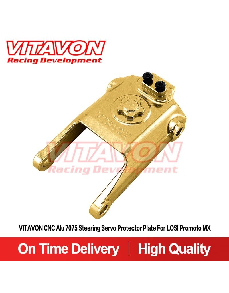 VITAVON VTNPROM078 STEERING SERVO PROTECTOR PLATE FOR PROMOTO GOLD