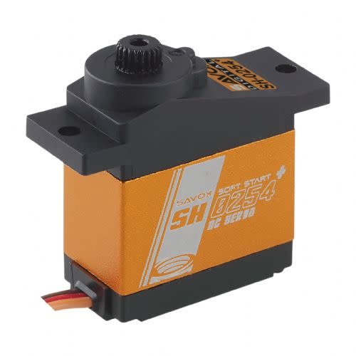 SAVSH0254P MICRO DIGITAL SERVO WITH SOFT START 0.13SEC / 54OZ @ 6V