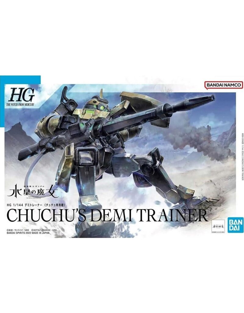 BANDAI *BAS2604766 HG 1/144 #06 CHARACTER B'S DEMI TRAINER "THE WITCH FROM MERCURY" PLASTIC MODEL KIT