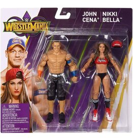 MATTEL WWE JOHN CENA & NIKKI BELLA