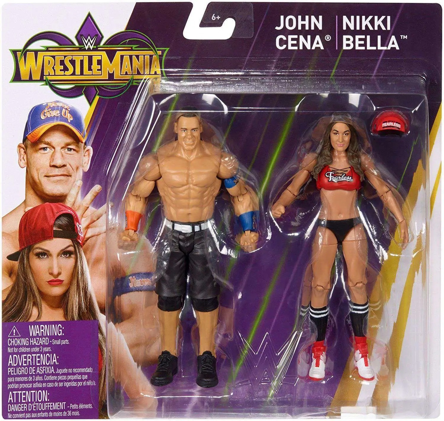 WWE Superstars Nikki Bella Fashion Doll Action Figure With Extra Outfit 