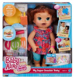 BABY ALIVE HAS B0634 BABY ALIVE  SUPER SNACKS: SNACKIN' SARA