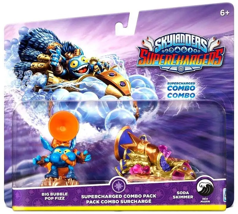 SKYLANDERS BIG BUBBLE POP FIZZ SUPERCHARGED COMBO PACK