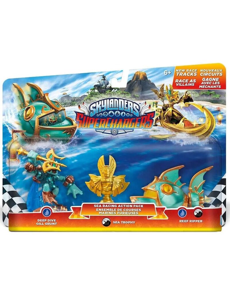 ACTIVISION SKYLANDERS 667 SUPERCHARGERS SEA RACING ACTION PACK