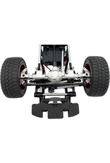 RACERS EDGE RCE1970S SILVER ALUMINUM AXLE HOUSING SET (FRONT & REAR) FOR CEN FORD F-450 TRUCKS