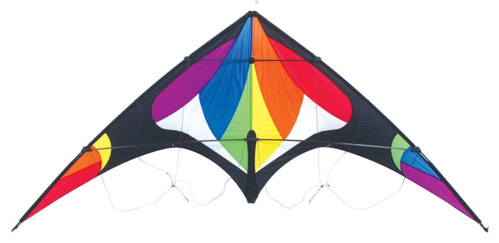 SKK20430 76" FIREBIRD RAINBOW STUNT KITE