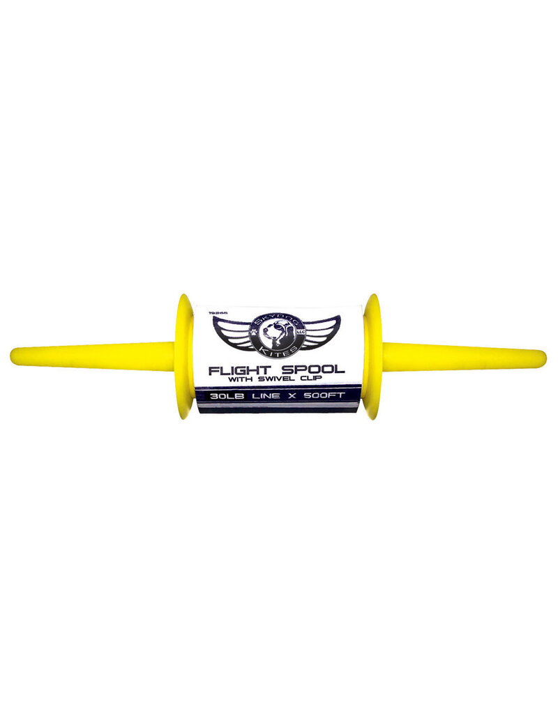 SKYDOG KITES SKK19363  500' OF LINE KITE SPOOL PLASTIC 30LB