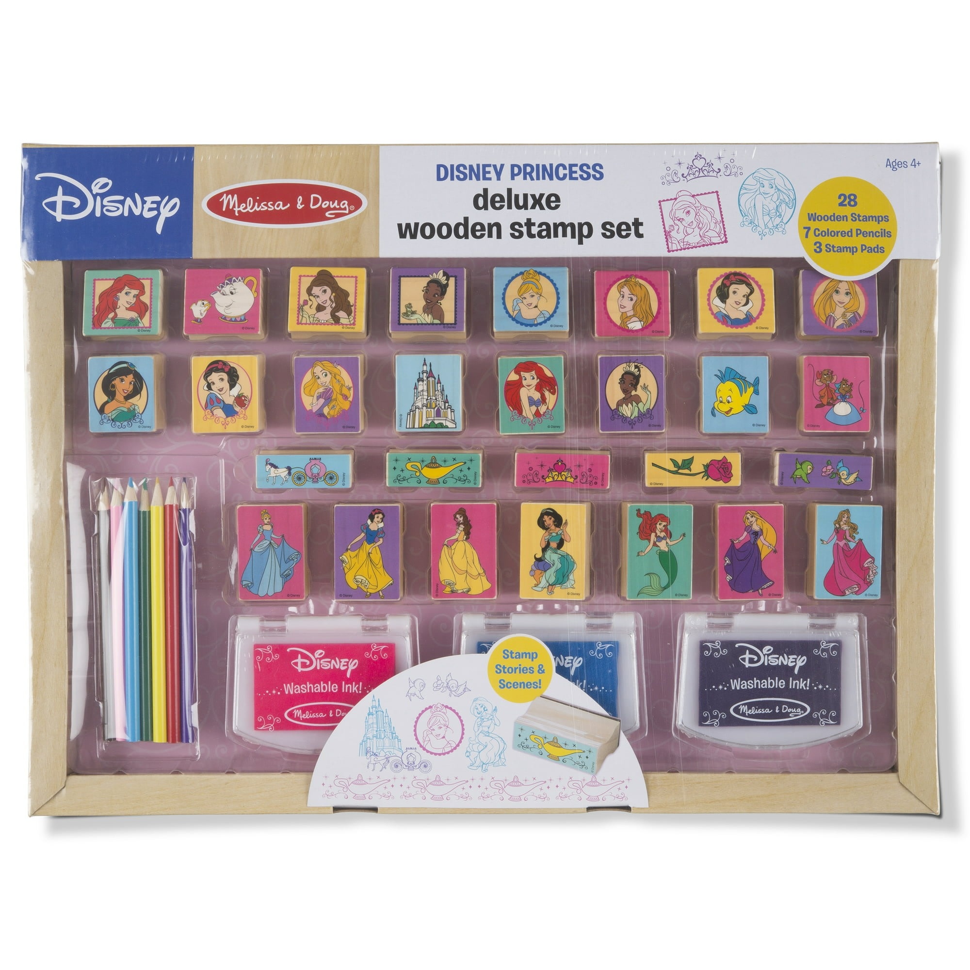 Melissa and doug disney princess hotsell stamp set