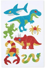 MELISSA & DOUG MD9501 MESS-FREE GLITTER: ADVENTURE FOAM STICKERS