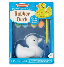 MELISSA & DOUG MD8865 DECORATE-YOUR-OWN RUBBER DUCK