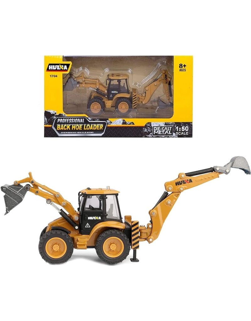 HUINA IMX14514 1:50 SCALE BACK HOE LOADER
