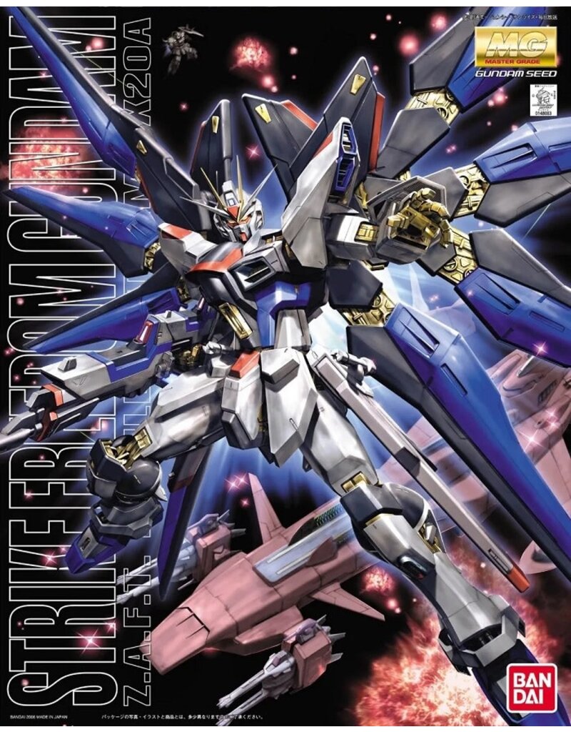 BANDAI *BAS2000728 MG 1/100  ZGMF-X20A STRIKE FREEDOM GUNDAM "GUNDAM SEED" PLASTIC MODEL KIT