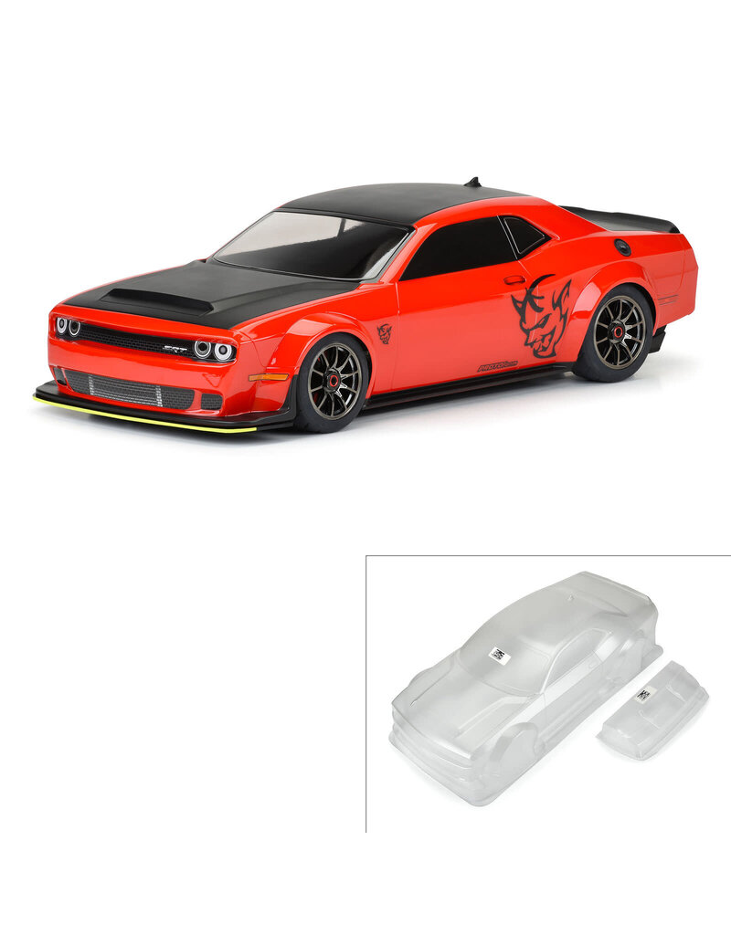 PROTOFORM PRM158600 DODGE CHALLENGER SRT DEMON BODY FOR INFRACTION: CLEAR