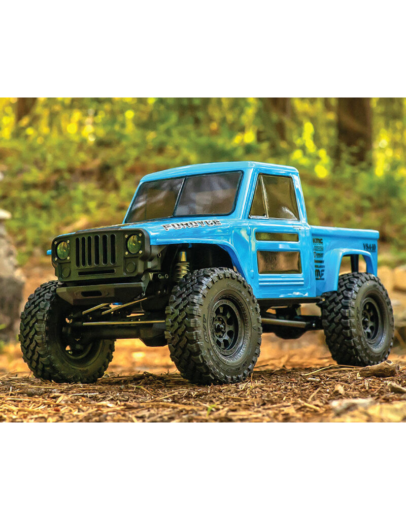 VANQUISH VPS09012A VS4-10 FORDYCE STRAIGHT RTR AXLE ROCK CRAWLER: BLUE