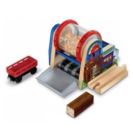 THOMAS & FRIENDS FP Y4094 THOMAS AND FRIENDS WOODEN RAILWAY, WOOD CHIPPER