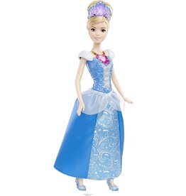 MATTEL MTL BDJ23 DISNEY PRINCESS GLITTER 'N LIGHTS CINDERELLA DOLL