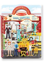 MELISSA & DOUG MD9426 PUFFY STICKER ACTIVITY BOOK - COOL CAREERS