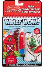 MELISSA & DOUG MD9485 WATER WOW: FARM CONNECT THE DOTS WATER-REVEAL PAD