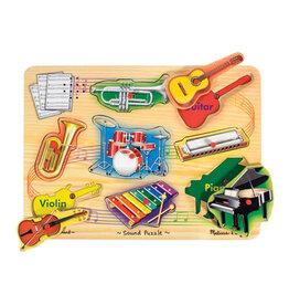 MELISSA & DOUG MD716 SOUND PUZZLE: INSTRUMENTS