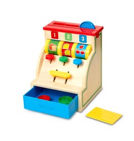 MELISSA & DOUG MD3378 SPIN & SWIPE CASH REGISTER