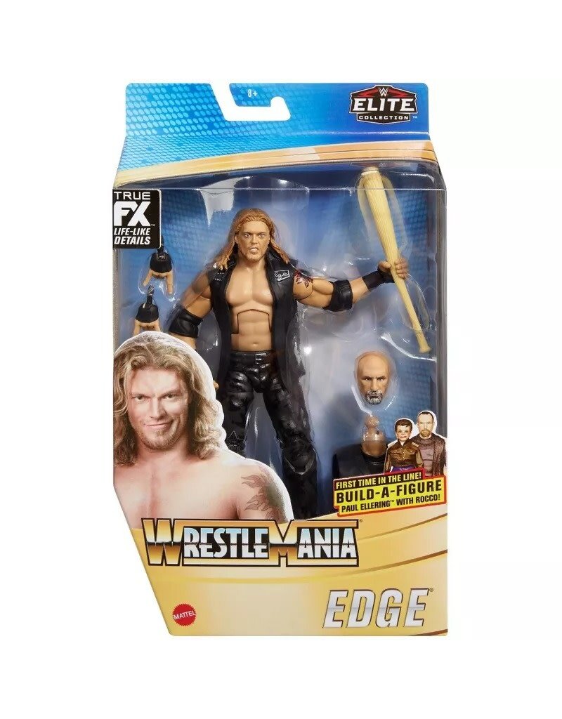 WWE MTL GVC05/GVC08 WWE ELITE WRESTLEMANIA ACTION FIGURE: EDGE