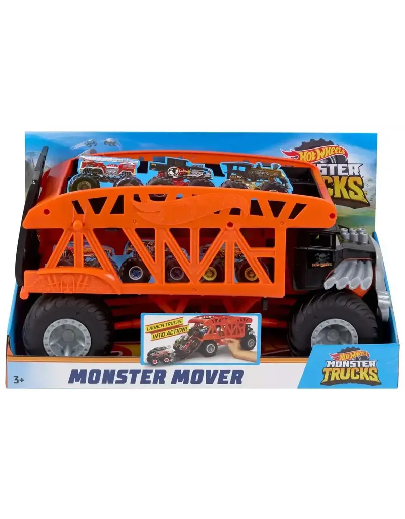 Hot Wheels Monster Truck Monster Mover Bundle