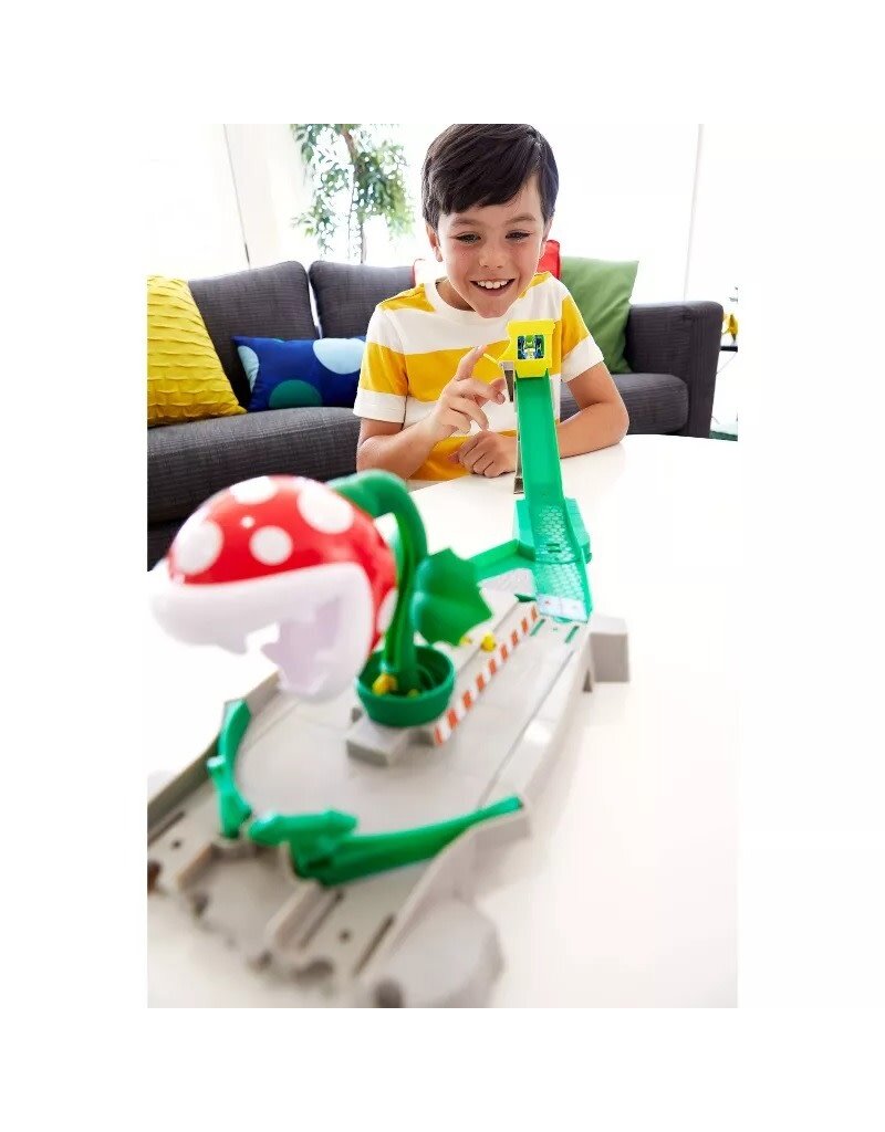 MTL GCP26/GFY27 HOT WHEELS MARIO KART PIRANHA PLANT SLIDE TRACK SET