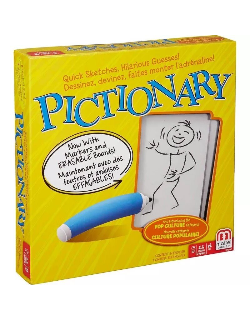 MATTEL MTL DKD47 PICTIONARY QUICK DRAWING BOARD & GUESSING GAME