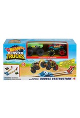 HOT WHEELS MTL GYC80 HOT WHEELS DOUBLE DESTRUCTION PLAYSET