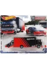 HOT WHEELS MTL FLF56/GRK55 HOT WHEELS TEAM TRANSPORT: NISSAN SKYLINE GT-R