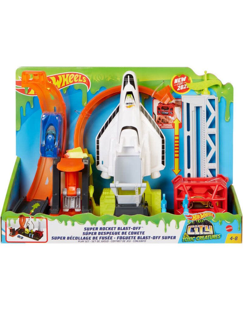 HOT WHEELS MTL FNB15/GTT75 HOT WHEELS SUPER ROCKET BLAST-OFF