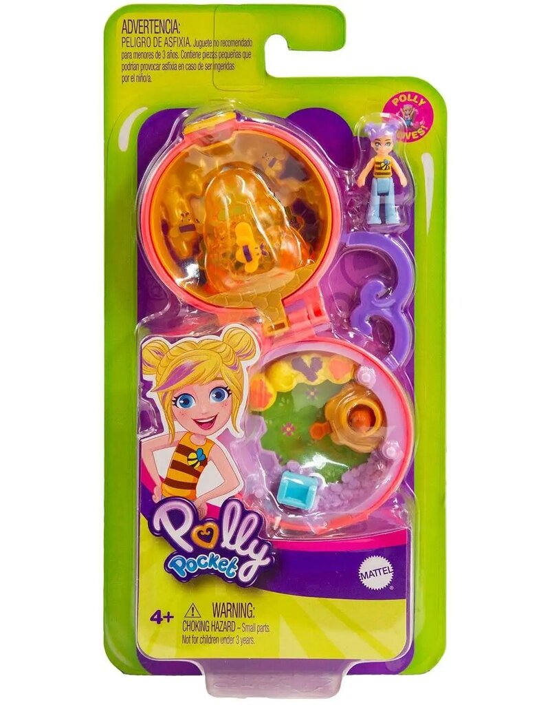 POLLY POCKET MTL GKJ39/GTM63 POLLY POCKET TINY COMPACT PLACES: BEEHIVE