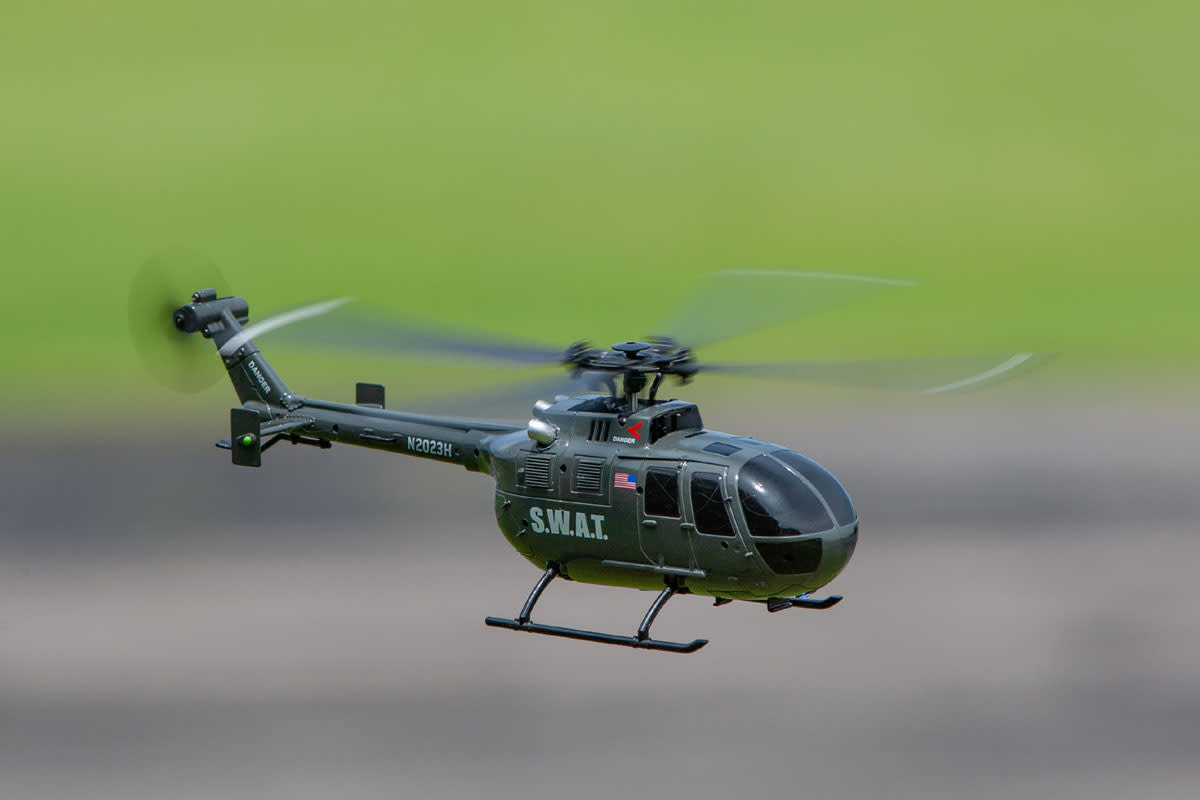 RGR6053 HERO-COPTER, 4-BLADE RTF HELICOPTER: SWAT