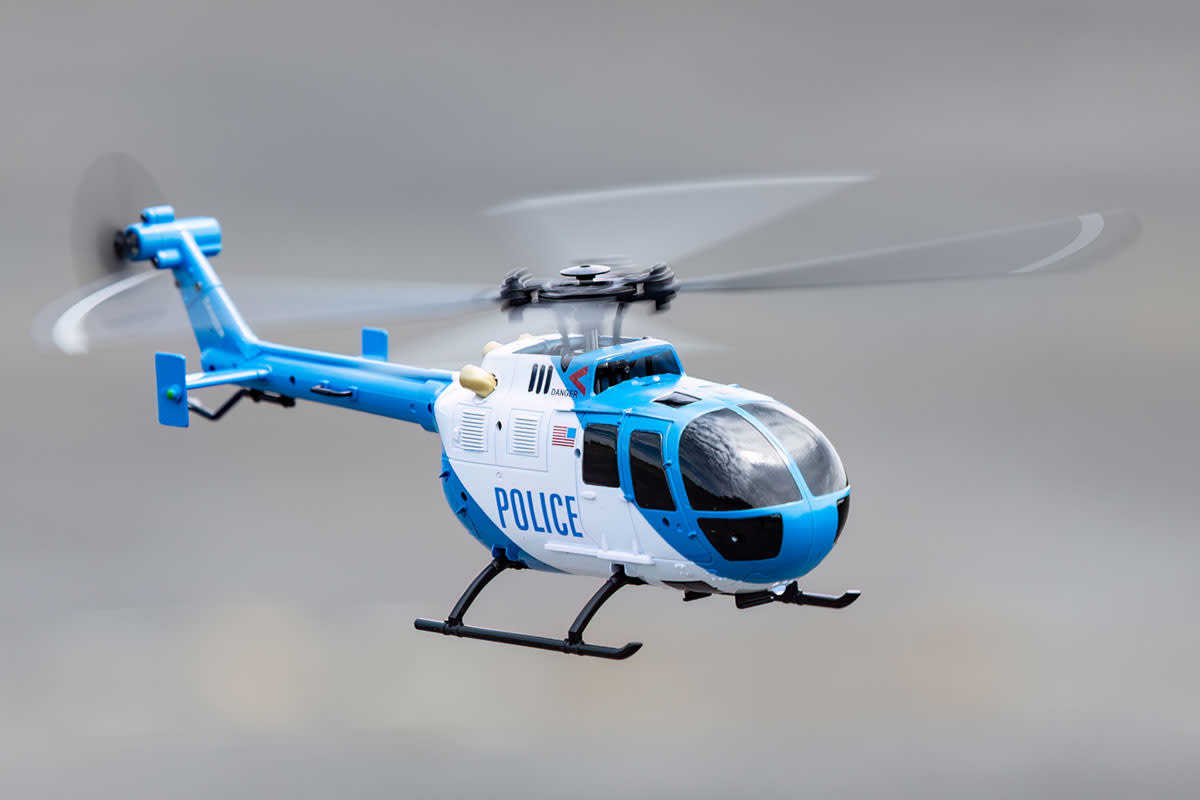 RGR6051 HERO-COPTER, 4-BLADE RTF HELICOPTER; POLICE - My Tobbies