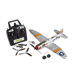 RAGE RC RGRA1307 MICRO WARBIRD P-47 THUNDERBOLT RTF