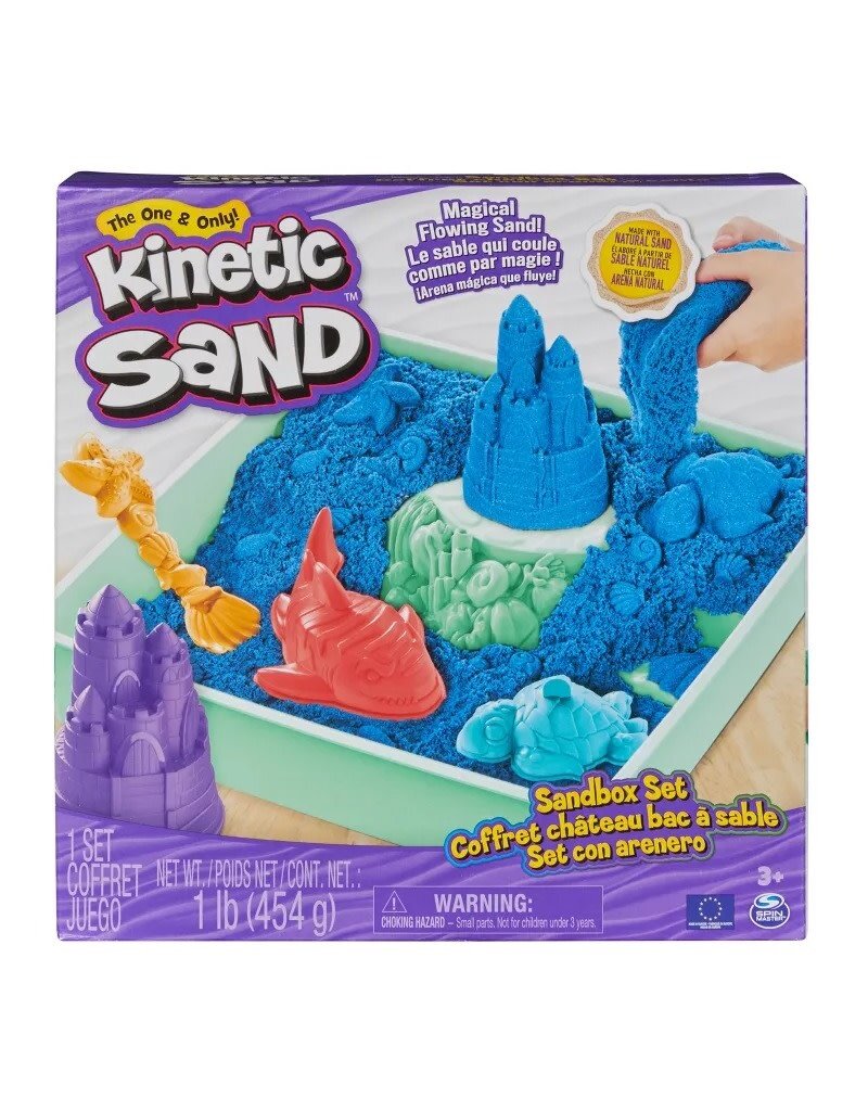 KINETIC SAND SPNM6067800/20143454 KINETIC SAND SANDBOX SET: BLUE