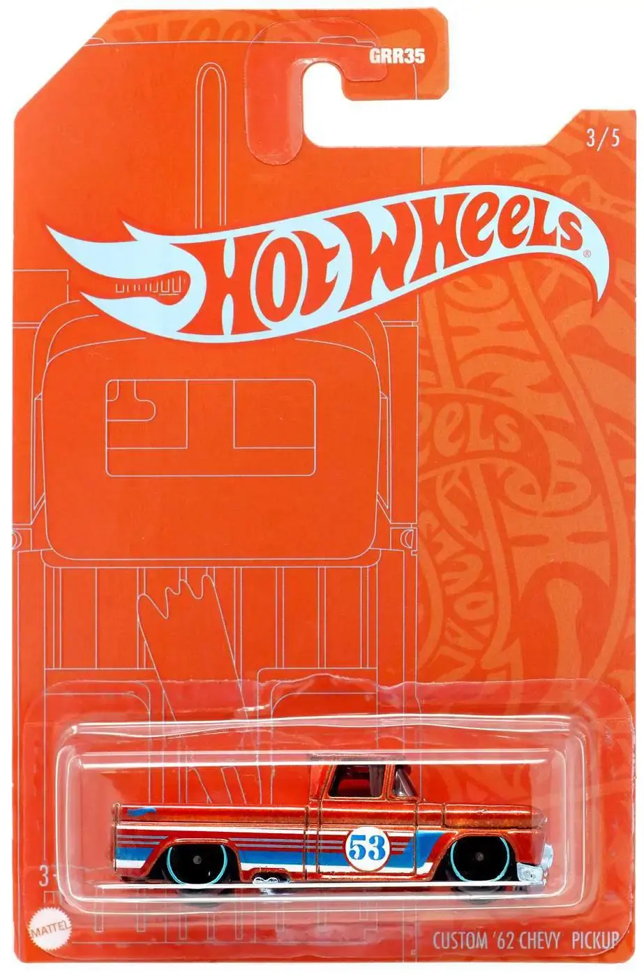 MTL GRR35/GRR38 HOT WHEELS CUSTOM '62 CHEVY PICKUP - My Tobbies