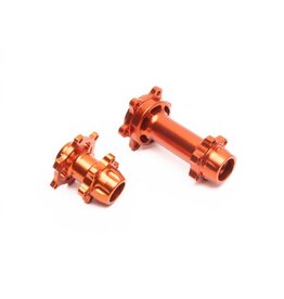 LOSI LOS362003 ALUMINUM HUB SET PROMOTO ORANGE