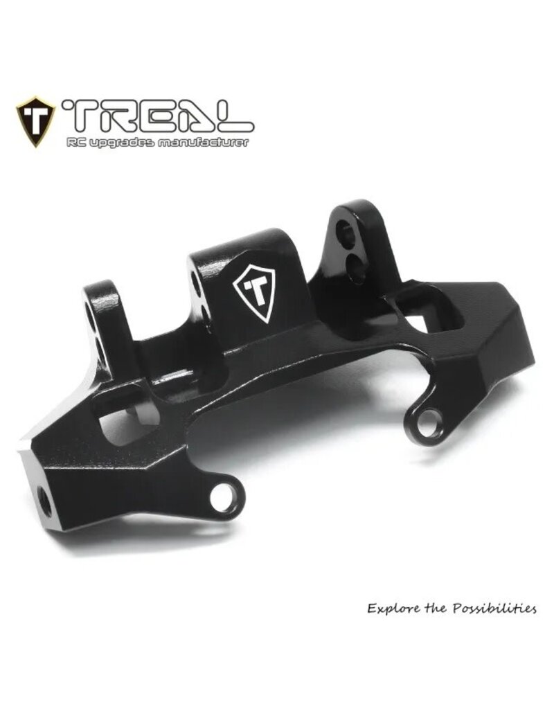 TREAL TRLX003XFOR4F REAR UPPER LINK RISER MOUNT FOR CAPRA BLACK
