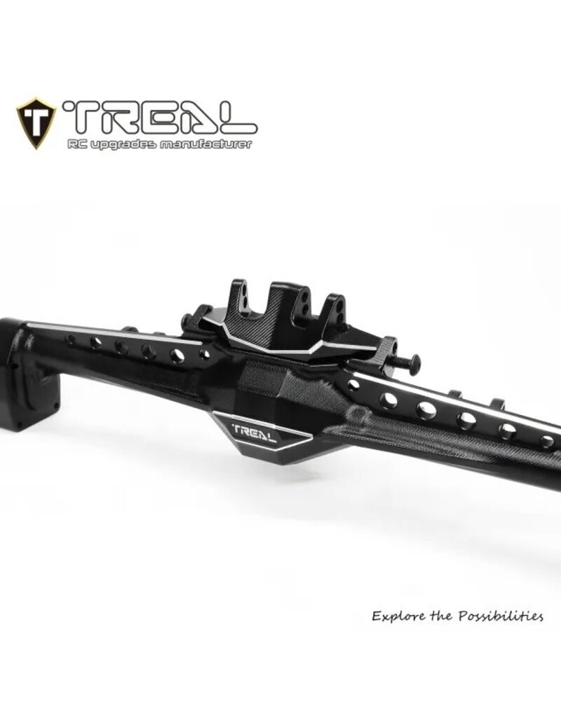 TREAL TRLX003XFOR4F REAR UPPER LINK RISER MOUNT FOR CAPRA BLACK