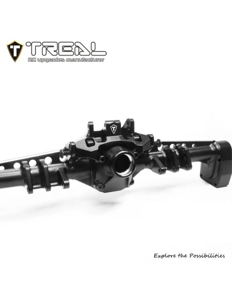 TREAL TRLX003XFOR4F REAR UPPER LINK RISER MOUNT FOR CAPRA BLACK