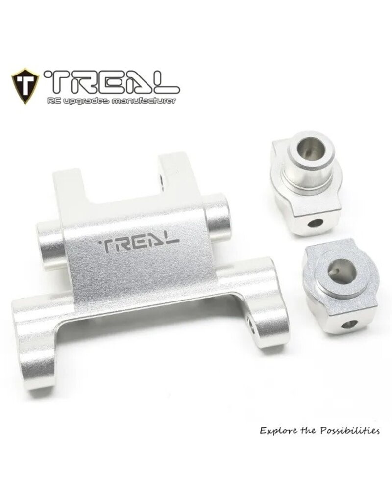 TREAL TRLX003YMA8RH ALUMINUM FRONT SUSPENSION MOUNT FOR PROMOTO SILVER