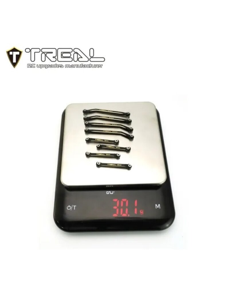 TREAL TRLX003SX7ODN BRASS HIGH CLEARENCE LINKS FOR AX24 BLACK