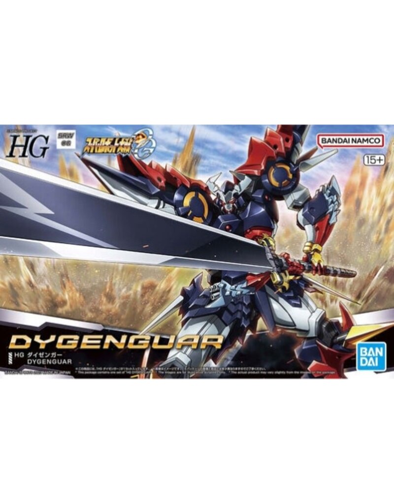 BANDAI *BAN2665787 HG 1/144 DYGENGUAR "SUPER ROBOT WARS" PLASTIC MODEL KIT